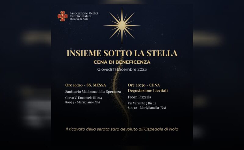 Insieme sotto la stella: un Natale di fraternità e solidarietà per l’AMCI Nola